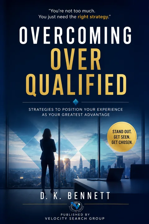 Overcoming Overqualified — full edition book cover