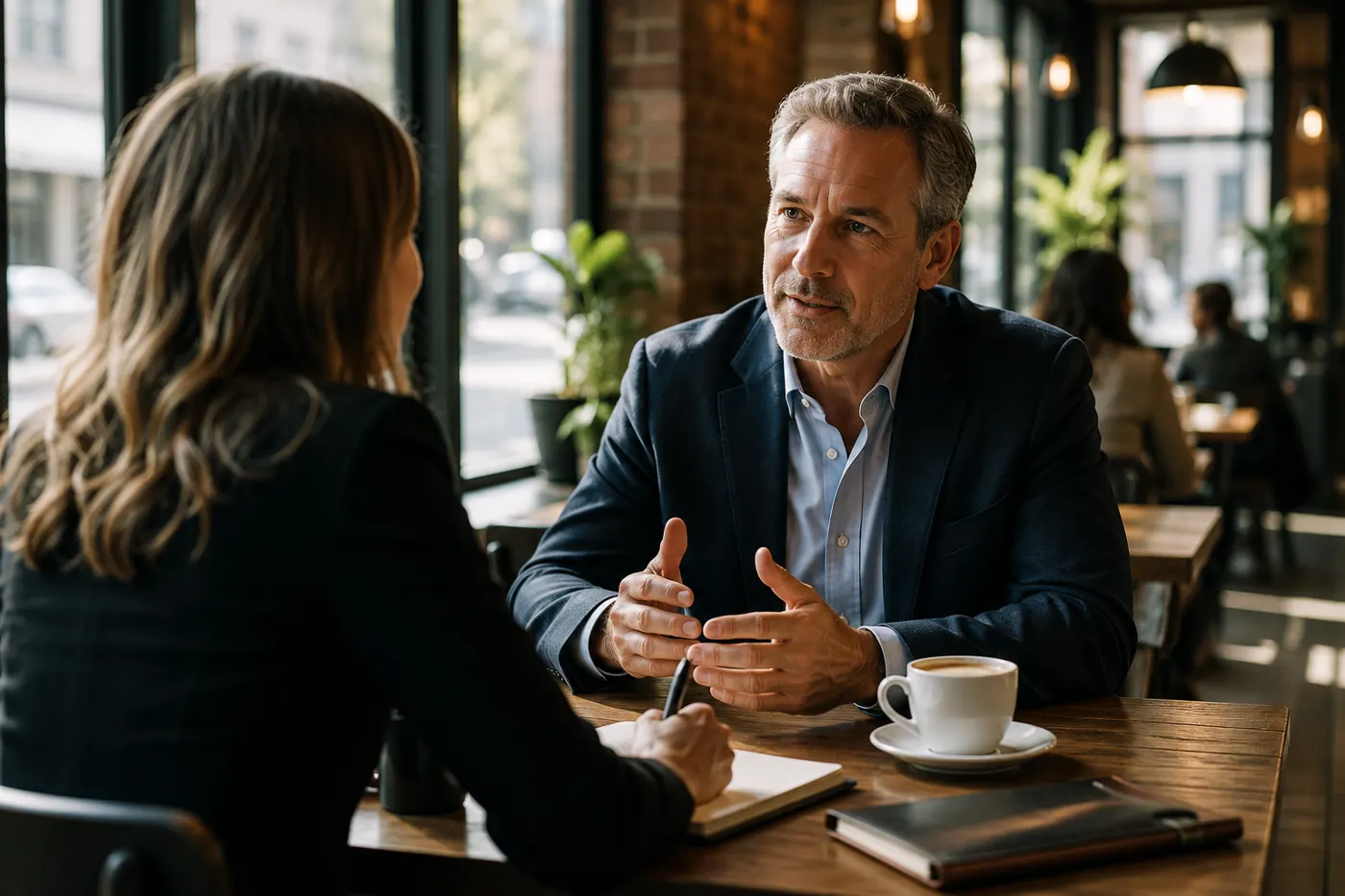 A one-on-one strategy call with a senior recruiter