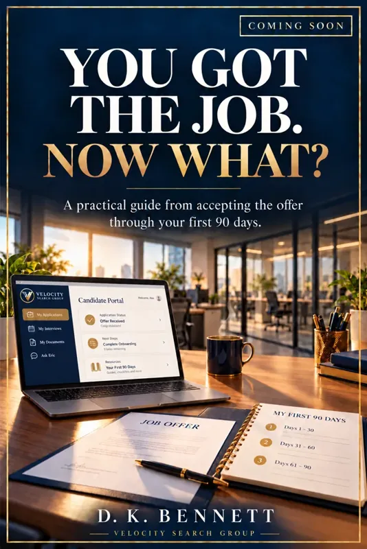 You Got the Job Now What flat workbook cover