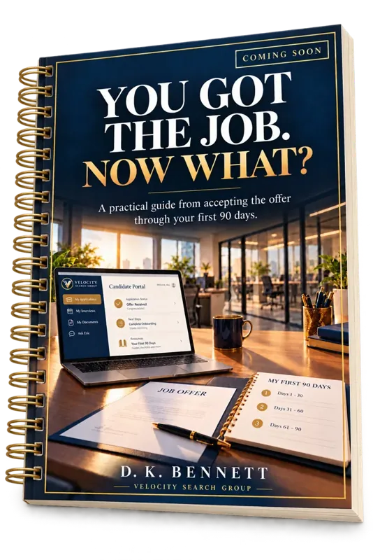 You Got the Job Now What wire-bound workbook